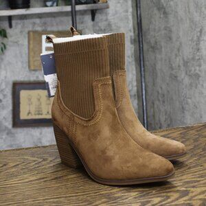 Universal Thread Womens Kinley Ankle Boots 88225814 Cognac Brown 7.5M